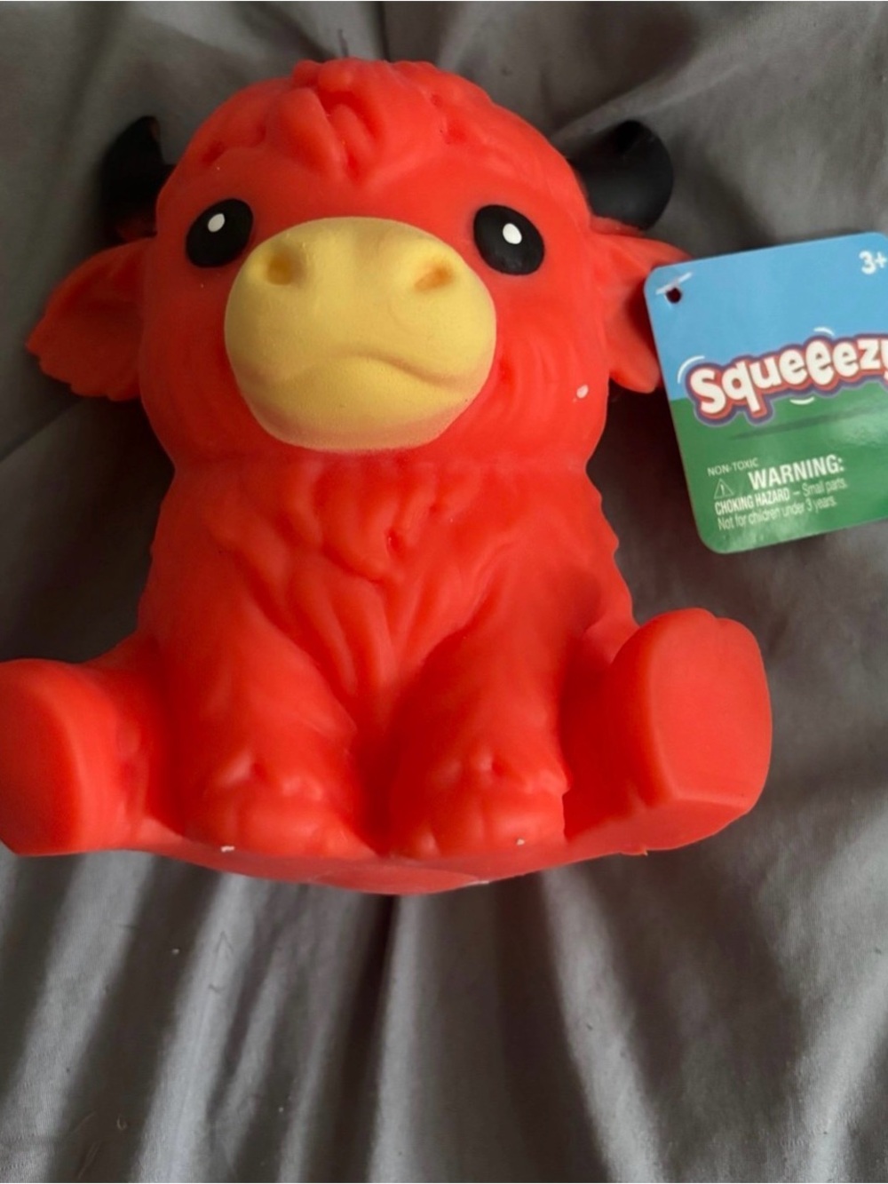 Squeezy Red Highland Cow